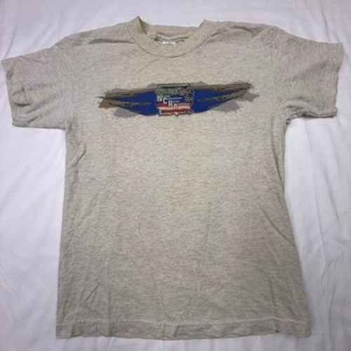 Youth Large Gray OReilly Auto Parts NCRA Racing Car T Shirt