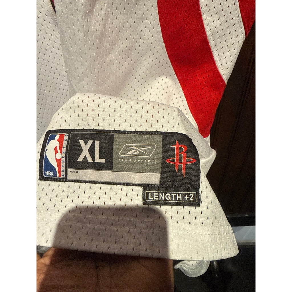 Reebok Houston Rockets Tracy McGrady 1 NBA Jersey White Stitched Mens XL +2