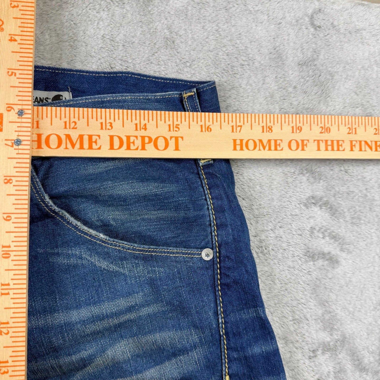 LEVIS ENGINEERED JEANS 32 Mens Blue Denim Straight Leg Pants