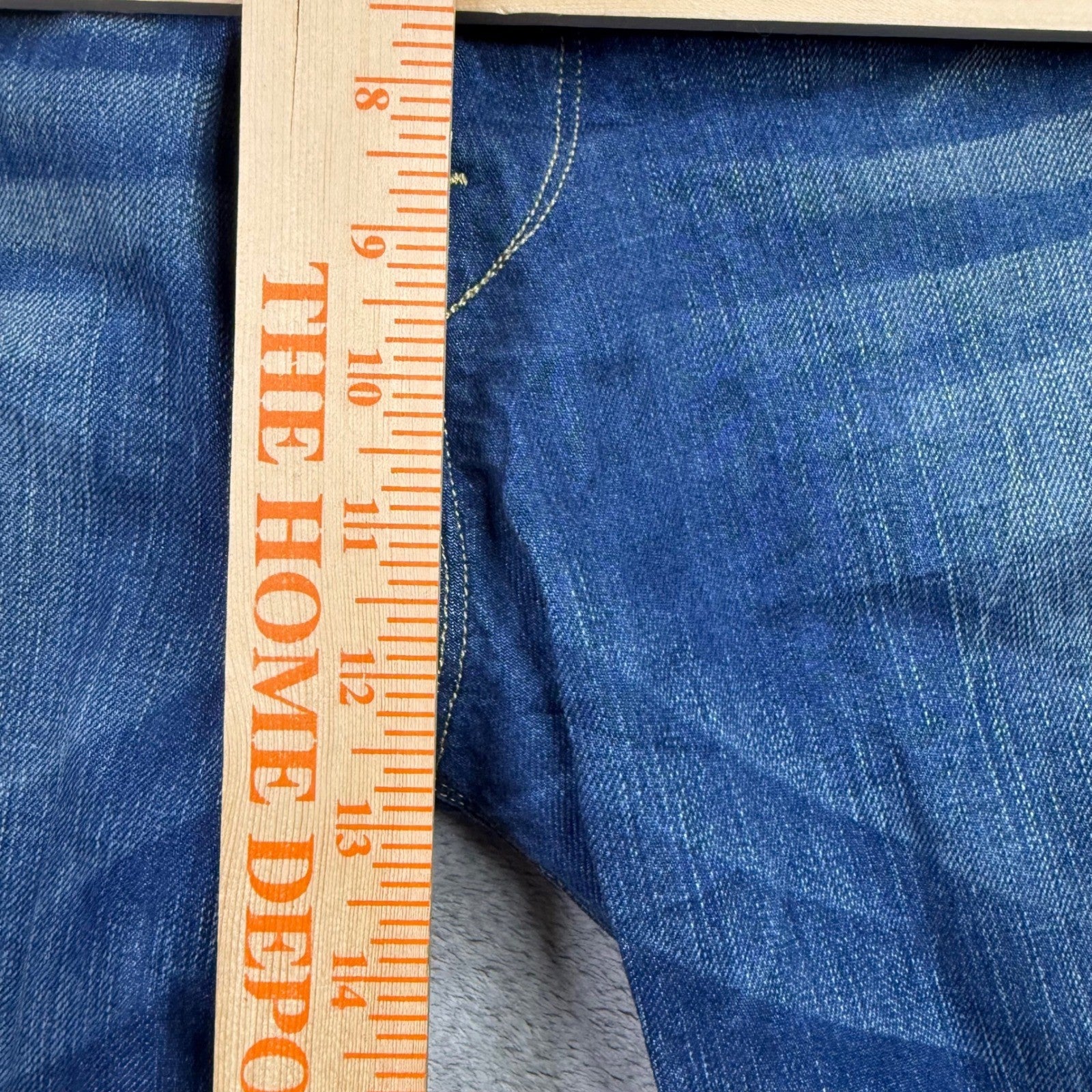 LEVIS ENGINEERED JEANS 32 Mens Blue Denim Straight Leg Pants