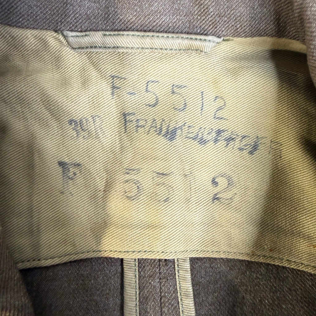 authentic WWII U.S. Army Air Force service dress jacket, man's tunic 1940s