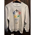Vintage Oneita Atlanta 1996 Olympic Games Sweatshirt Heather Gray Mens Large