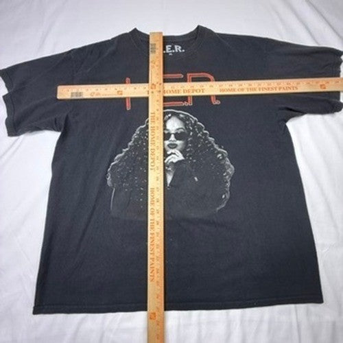 HER Graphic T Shirt Black XL Cotton Music Artist Tour Merch