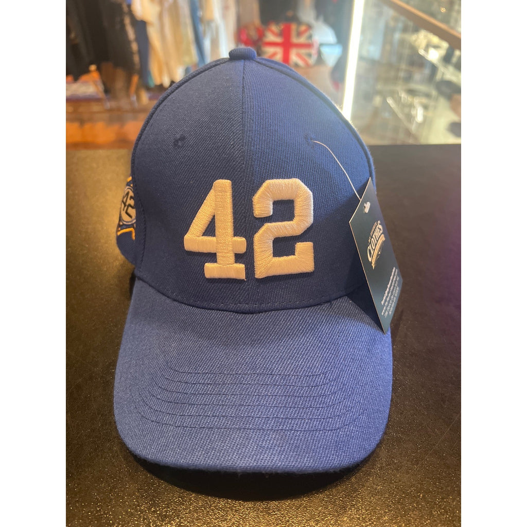 American Needle Jackie Robinson Brooklyn Dodgers 42 Baseball Hat Royal Blue NWT