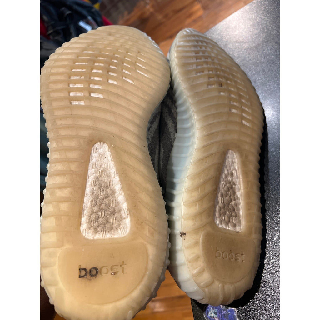 Adidas Yeezy Boost 350 V2 Blue Tint Grey Red B37571 Low Top Sneakers Mens