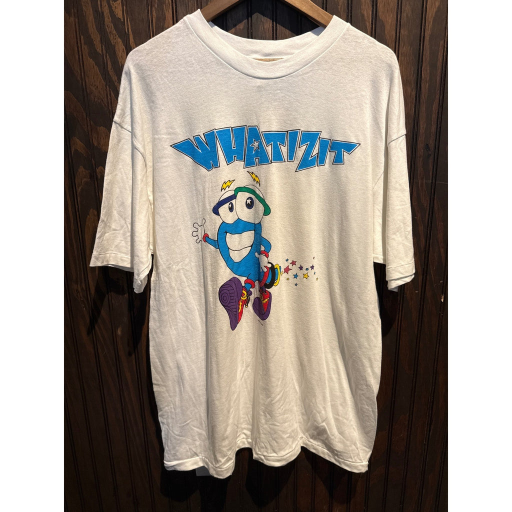 Vintage 1996 Atlanta OlympicsWhatizit Izzy Mascot T-Shirt White XL Single Stitch