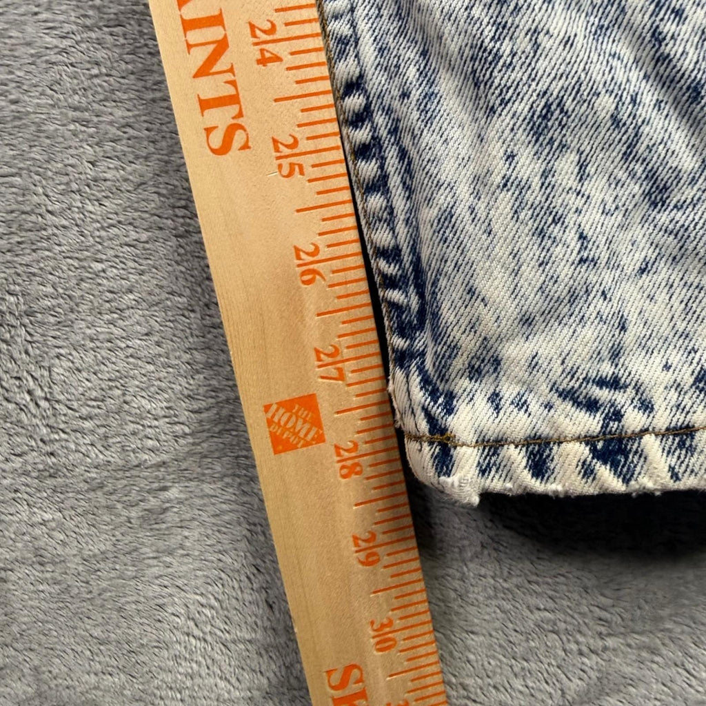 Vintage 80s Levi's 515 Orange Tab Acid Wash Made in USA