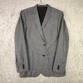Hugo Boss Mens Grey Textured Two Button Wool Blend Suit Blazer Trousers Set
