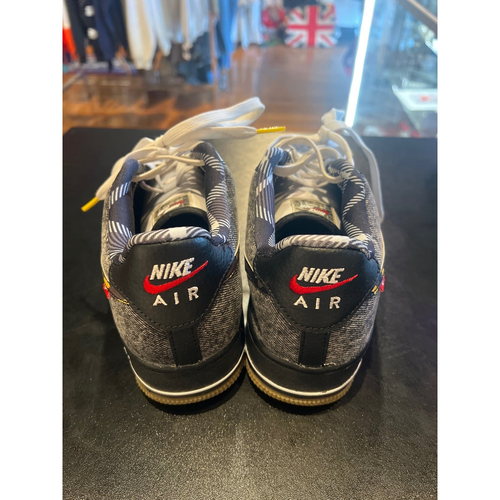 Nike Air Force 1 Low LV8 Doernbecher 2019 Zion Thompson Grey Denim CV2591-001 7Y