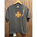 Vintage West Coast Choppers Jesse James Iron Cross Logo T-Shirt Black XL 22x28.5
