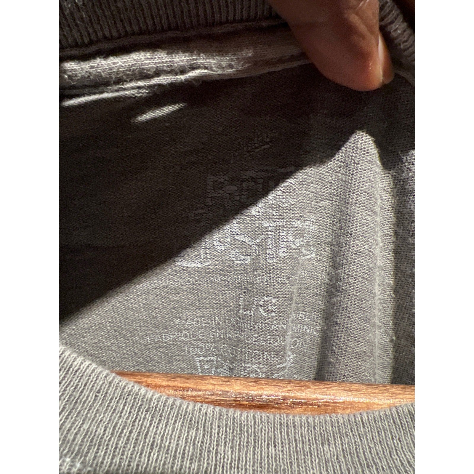 Poetic Justice Tupac Shakur Los Angeles Graphic T-Shirt Gray Mens XL 21x29