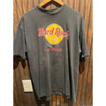 Vintage Hard Rock Cafe Las Vegas T Shirt Faded Black Single Stitch 90s Small