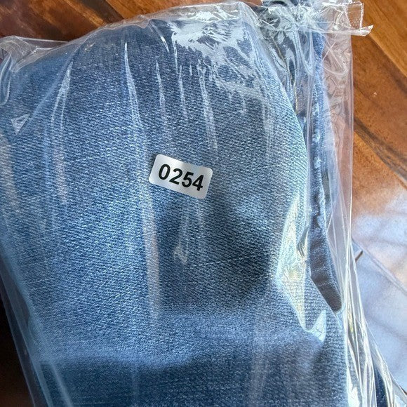 True Religion Mens Straight Leg Blue Denim Jeans Flap Pocket 40x32