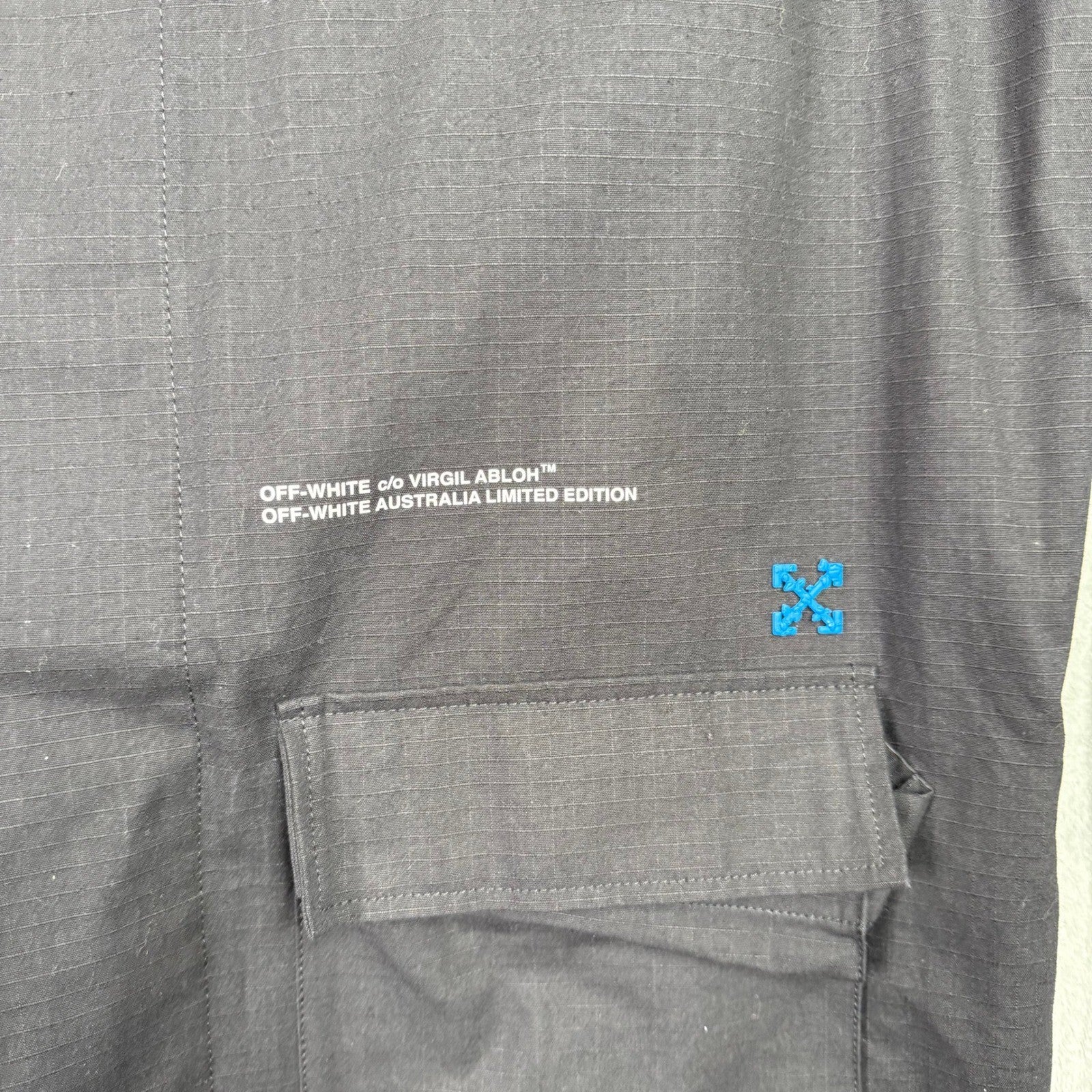 OFF-WHITE c/o VIRGIL ABLOH Australia Limited Edition Black Utility Jacket