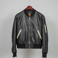 Pro-Tek Urban Active Mens Black Contrast Stitch Bomber Jacket XL Streetwear Zip