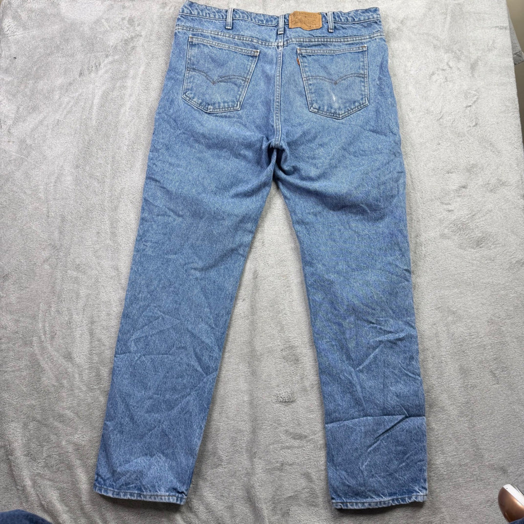 Levi's 509 Relaxed Fit Jeans Mens W38 L34 Blue Denim Made in USA