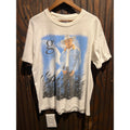 Vintage Garth Brooks Fresh Horses Tour T-Shirt White Large 90s Country Music Tee
