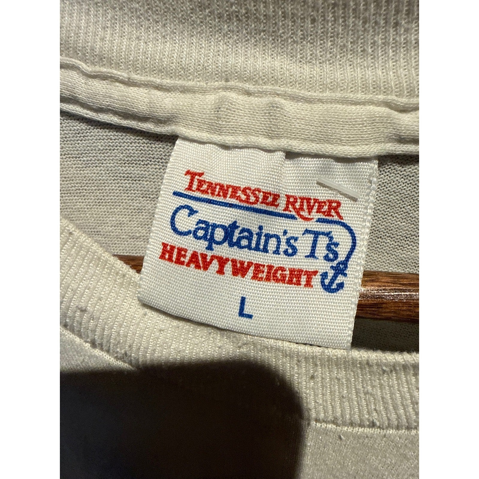 Vintage Tennessee River Dads Favorite Phrases Graphic T-Shirt Gray XL 90s USA