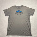 Patagonia Ventura CA Graphic T Shirt Mens XL Slim Fit Gray Mountains Logo