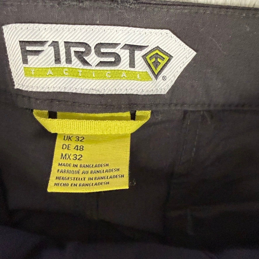 NWT First Tactical Mens V2 BDU Cargo Pants Black Size 32x30 Tactical Work