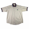 Vintage Crystal Spring Mens XL Seaway Marine Terminals Embroidered Short Sleeve