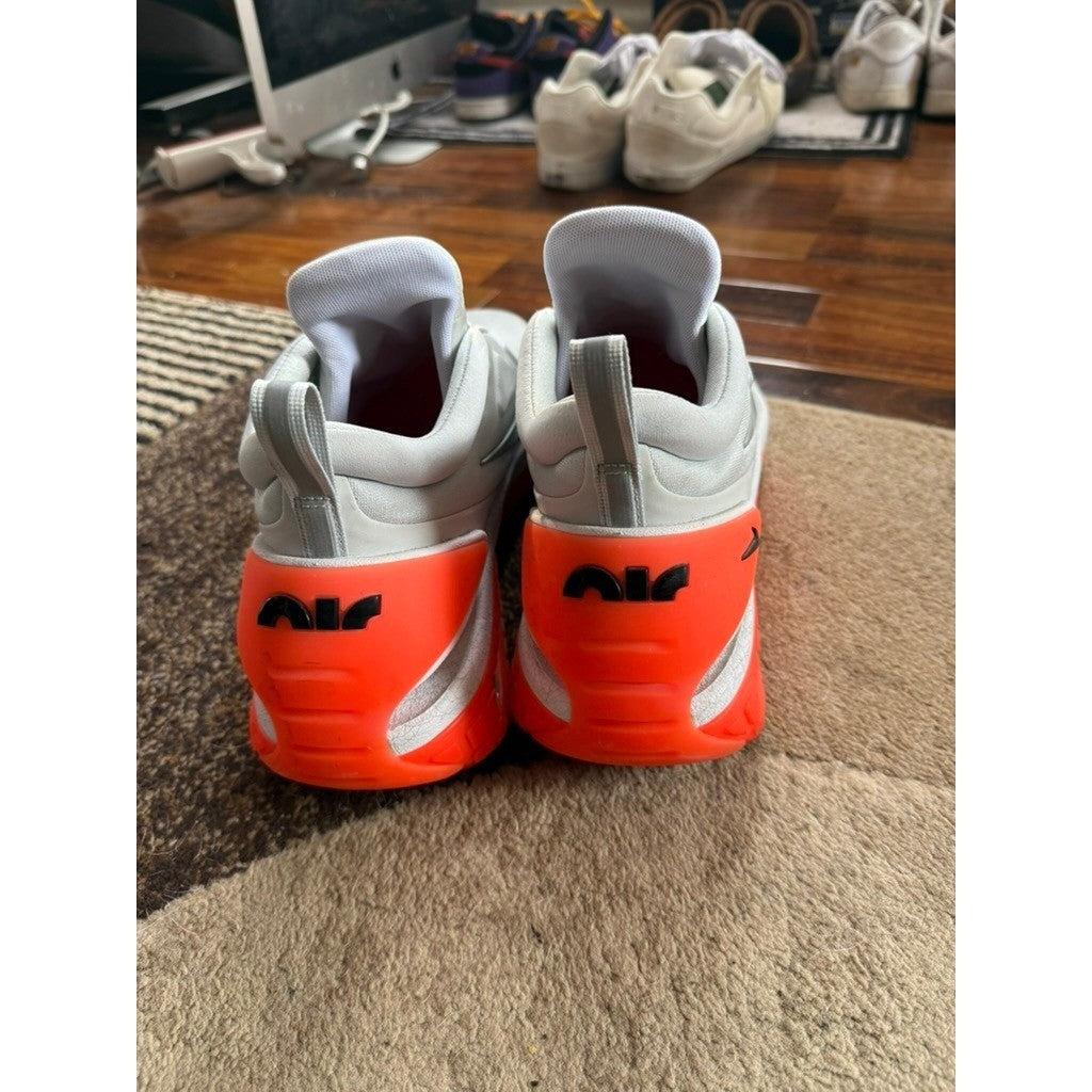 Nike Air Max 270 Bowfin Mens Shoes Gray Orange AO4687 002 Slip On Size 13