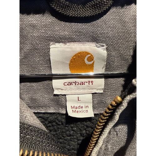Carhartt Mens Sherpa Lined Sandstone Sierra Jacket Grey Shadow J141 Large L