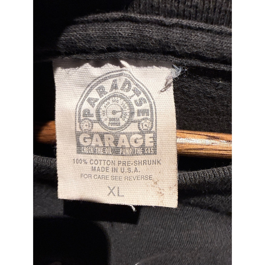 Vintage 1991 57 Bel Air T Shirt Mens XL Faded Black Single Stitch Chevy Car Born