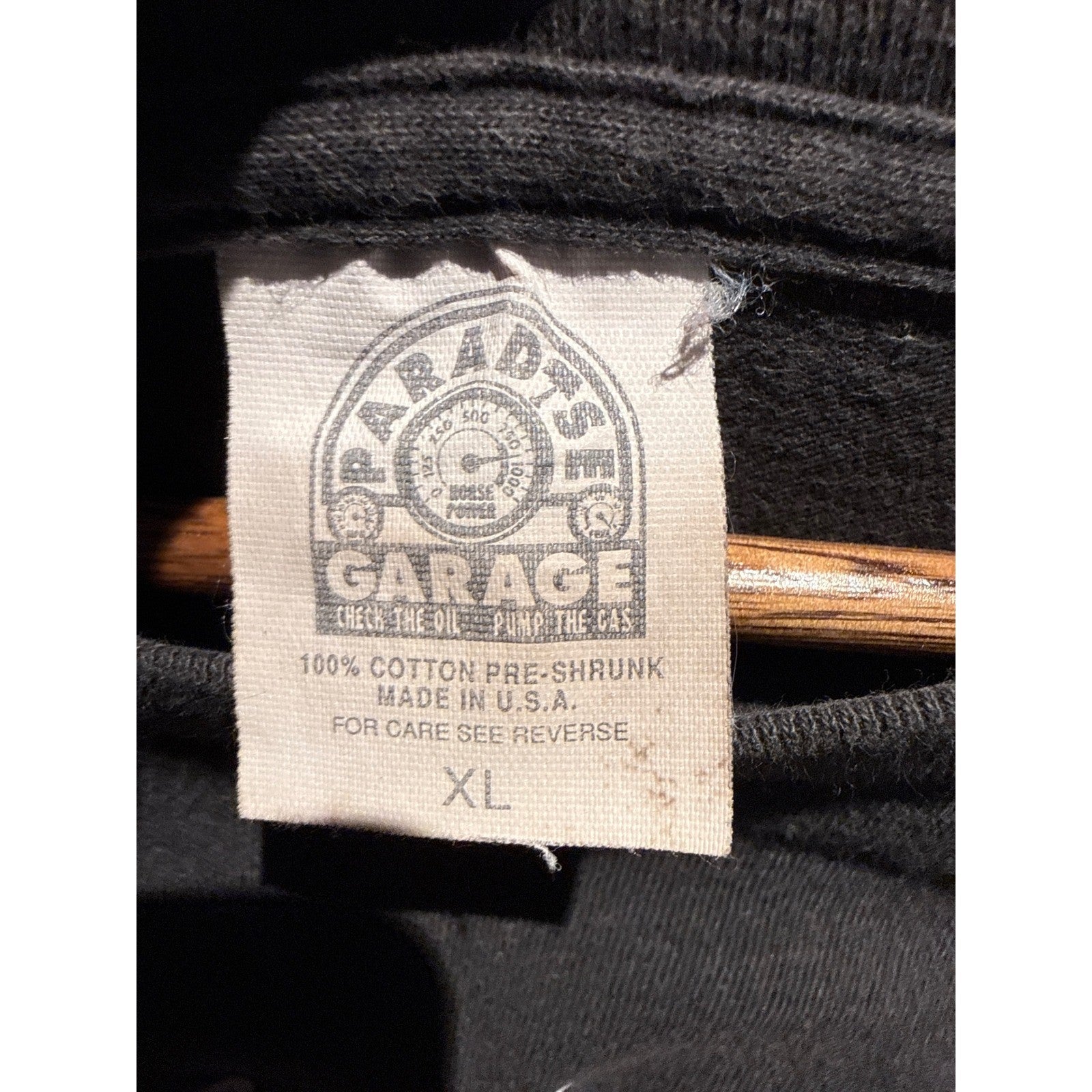 Vintage 1991 57 Bel Air T Shirt Mens XL Faded Black Single Stitch Chevy Car Born