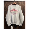 Vintage 1991 World Series Tultex Sweatshirt Braves vs Twins Heather Gray 25x26