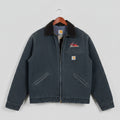 Carhartt J01 BLK Detroit Jacket Duck Canvas Blanket Lined USA Mens XL 25x27