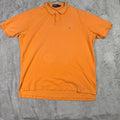 Polo Ralph Lauren Orange Short Sleeve Polo Shirt XXLarge Embroidered Logo