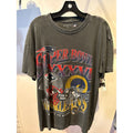 Abercrombie & Fitch NFL Super Bowl XXXVI Patriots vs Rams Graphic T-Shirt L Blac