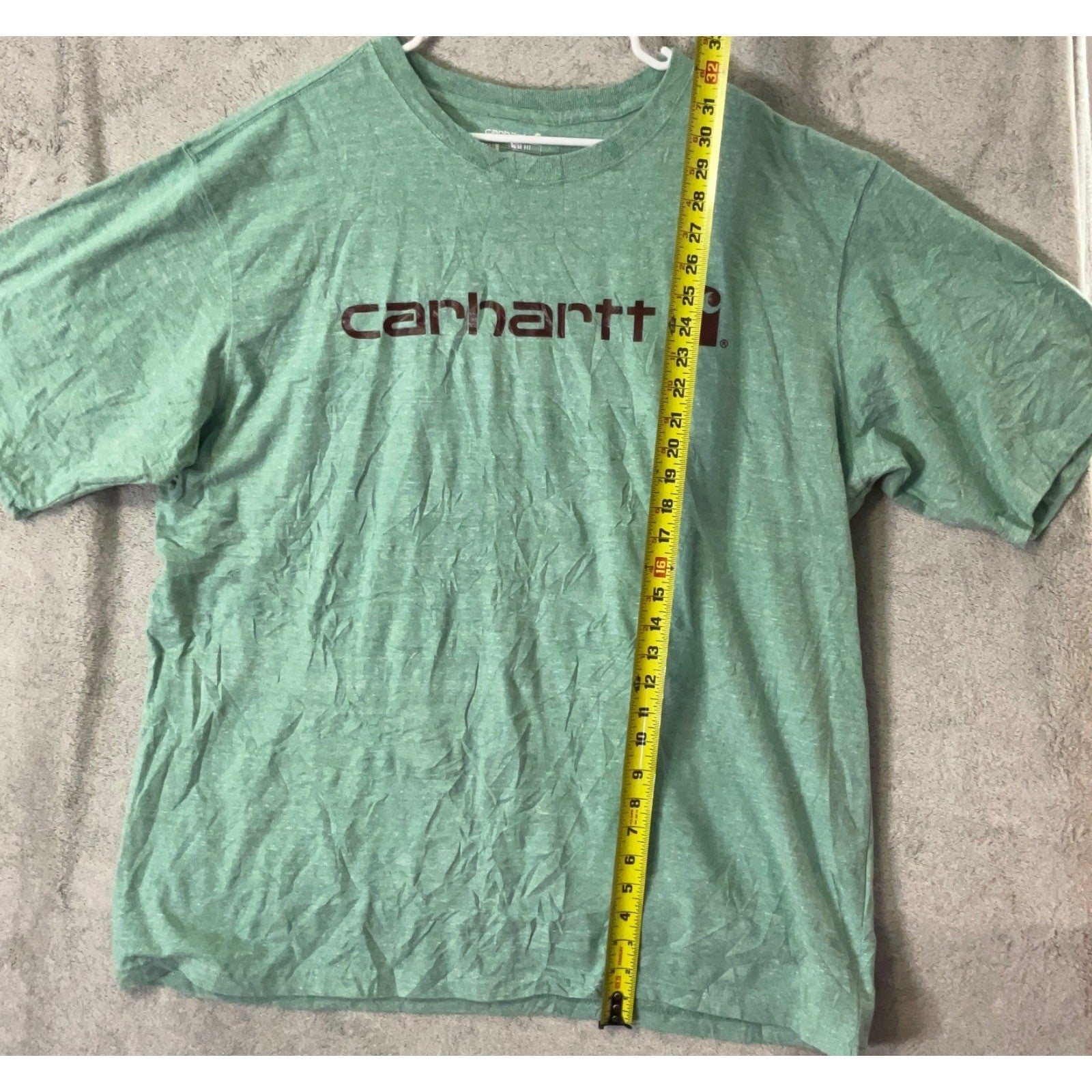 Carhartt Light Green Loose Fit TShirt Size Large