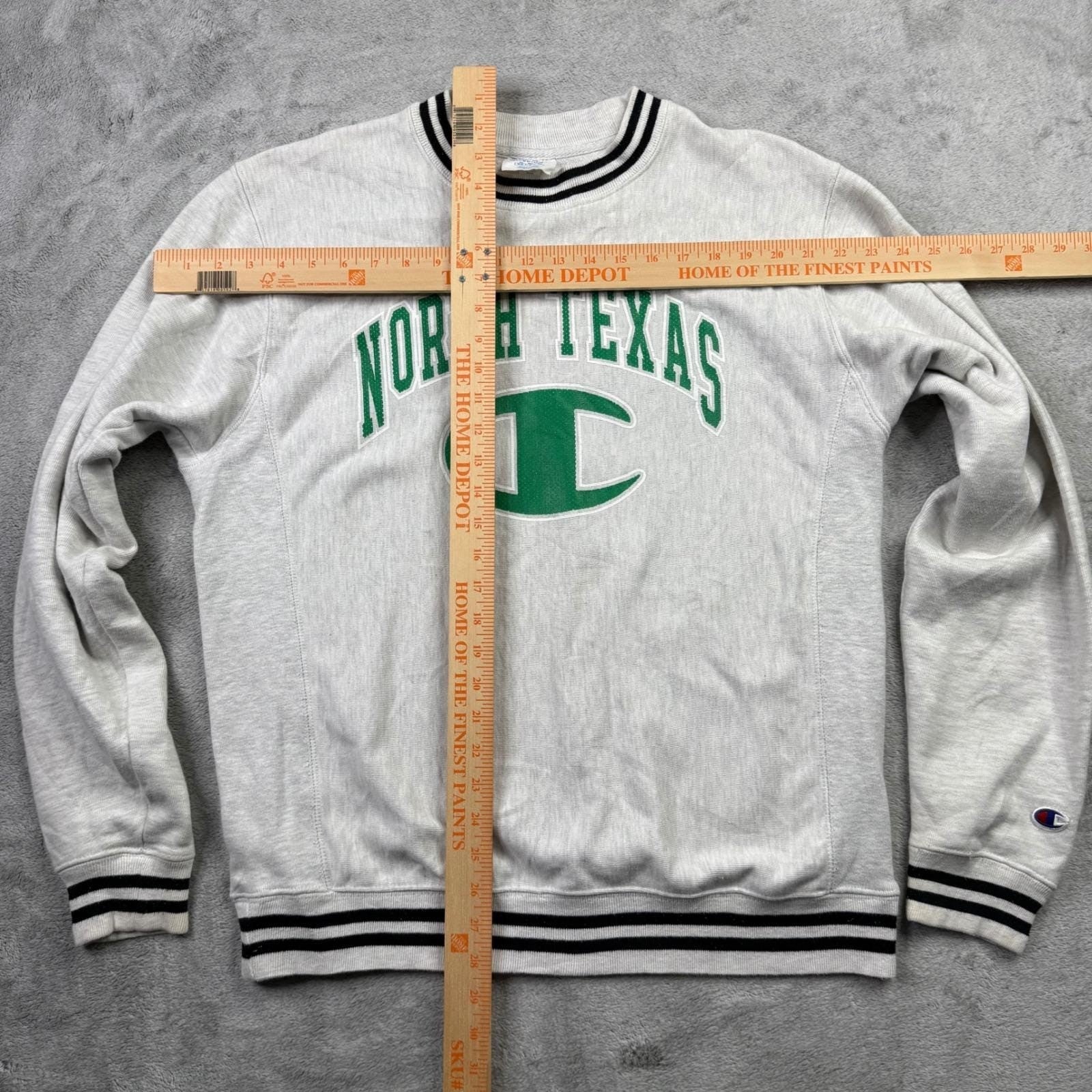 Champion Reverse Weave North Texas Mean Green Crewneck Sweatshirt Men's Medium