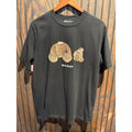 Palm Angels Black Leopard Kill The Bear Graphic T-Shirt Mens Large Streetwear