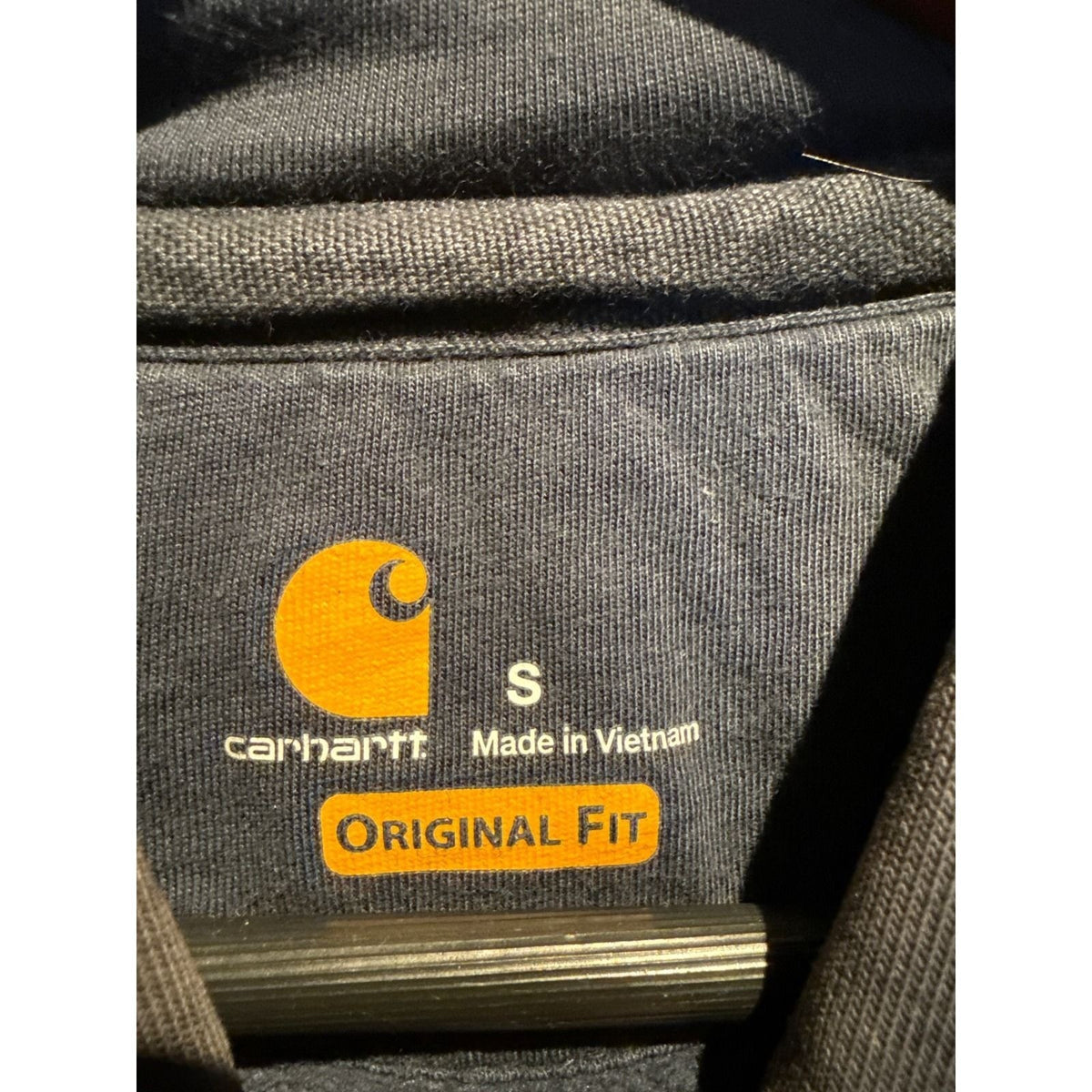Carhartt FDNY Swamp Dogs E311 TL158 Hoodie Navy Blue Mens XL Pullover Sweatshirt
