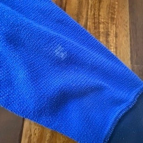 Polo Ralph Lauren Mens Blue Waffle Knit Long Sleeve Sleep Shirt Varsity P Small