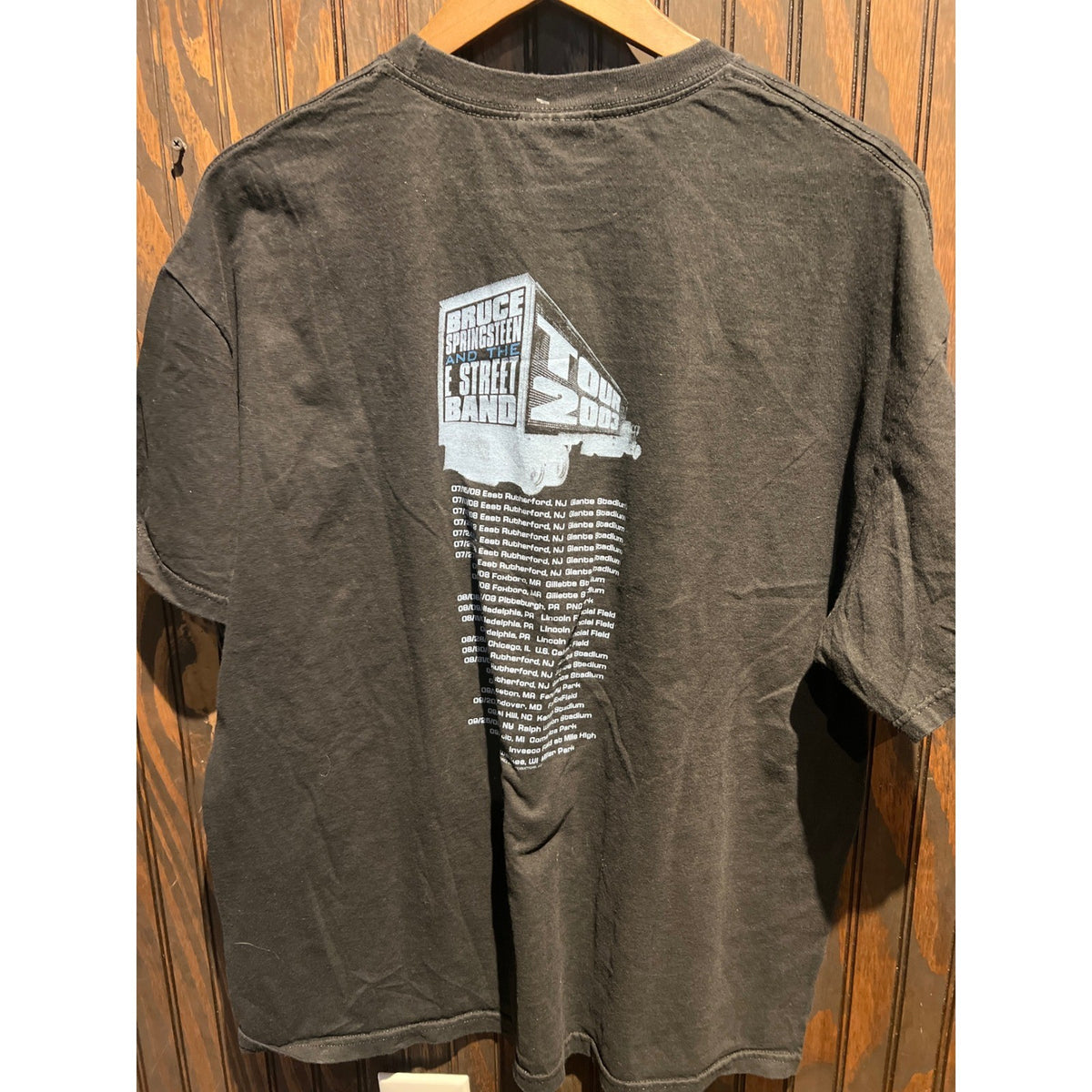 Bruce Springsteen The E Street Band 2003 Tour T-Shirt Black XL 23x28