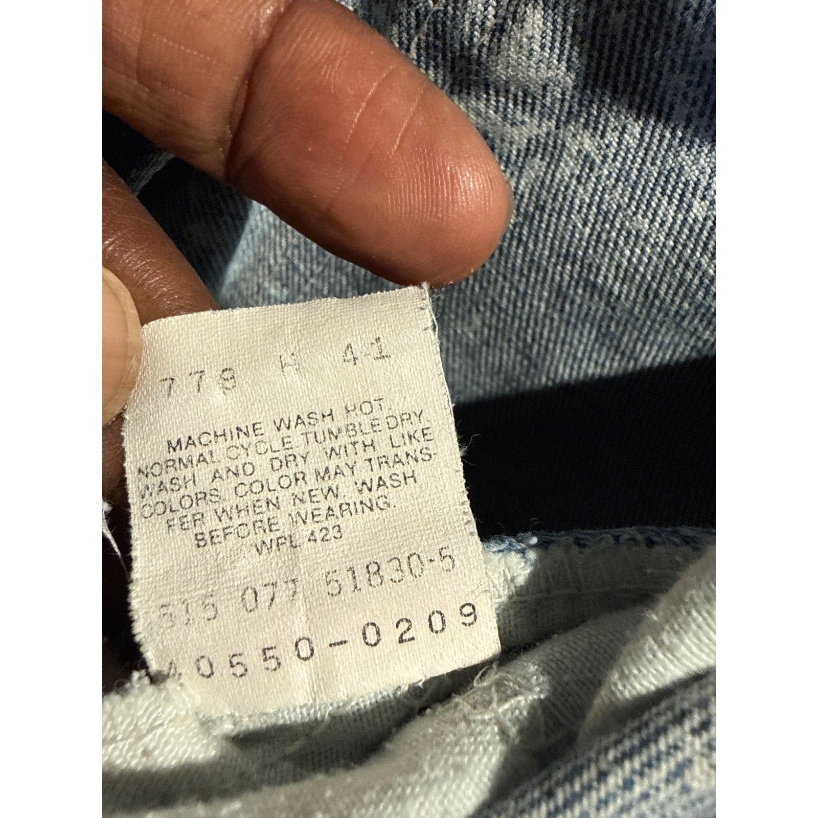 Vintage Lee Acid Wash Jeans High Waisted Tapered Leg Light Wash Denim 28x29