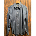 Dolce & Gabbana Gold Navy Blue Button Down Dress Shirt DG Logo Cuff Italy