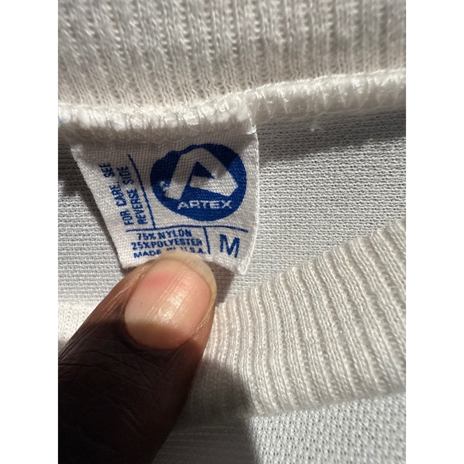 Vintage Cal Berkeley Bears Jersey Mesh T-Shirt Blue White Mens Small Medium