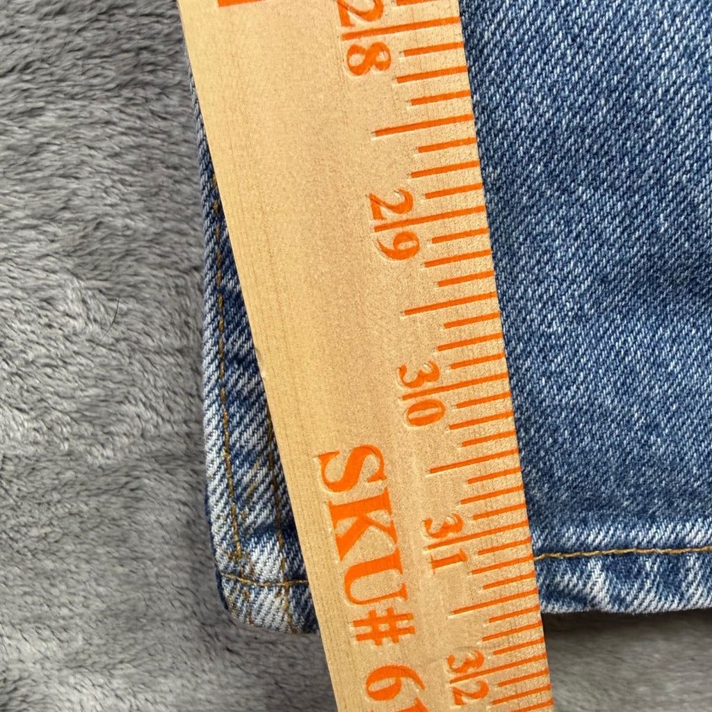 Vintage Levi's L2 White-Tab Baggy-Fit Jeans 36x32 (35x31) Faded Stonewash USA