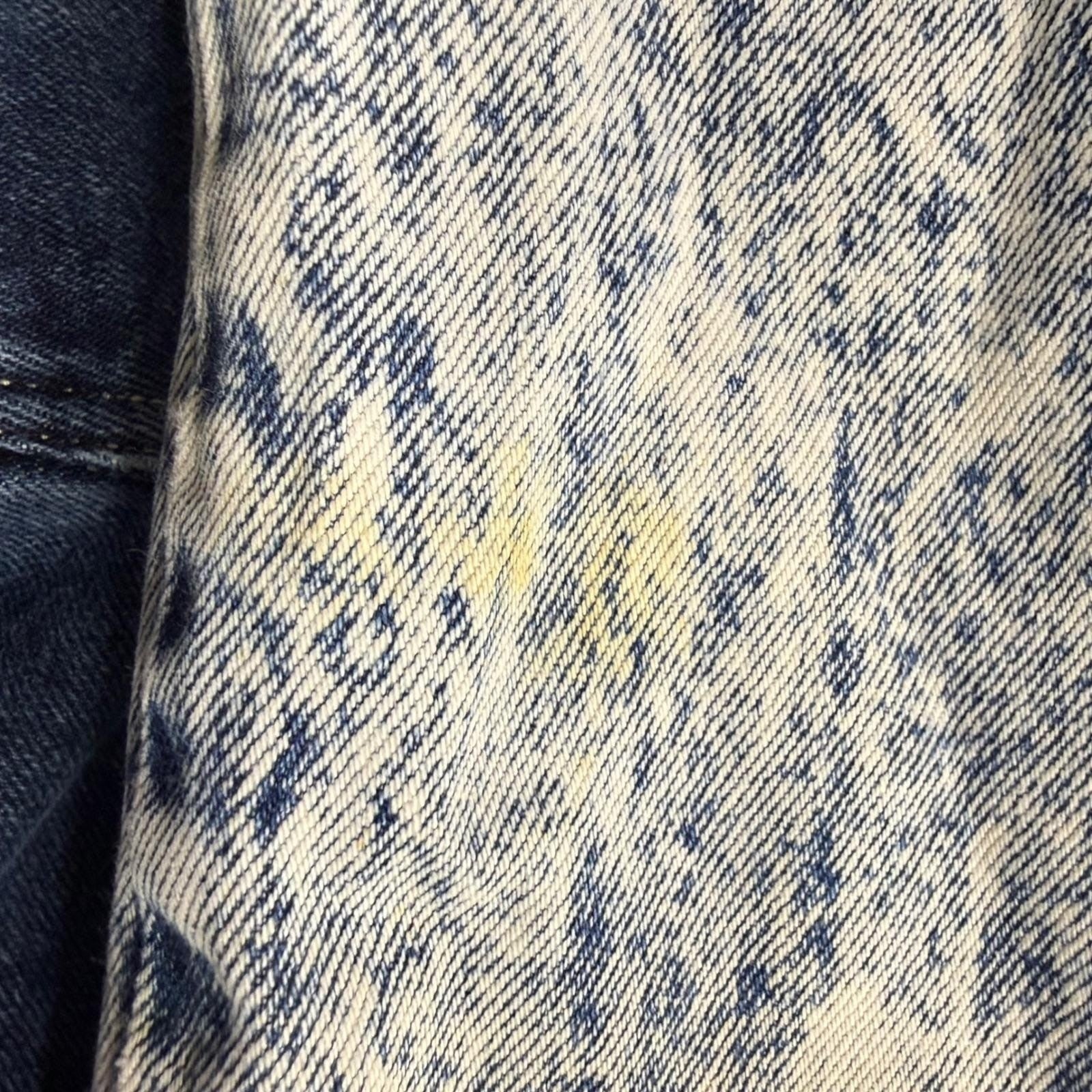 Vintage 80s Levi's 515 Orange Tab Acid Wash Made in USA