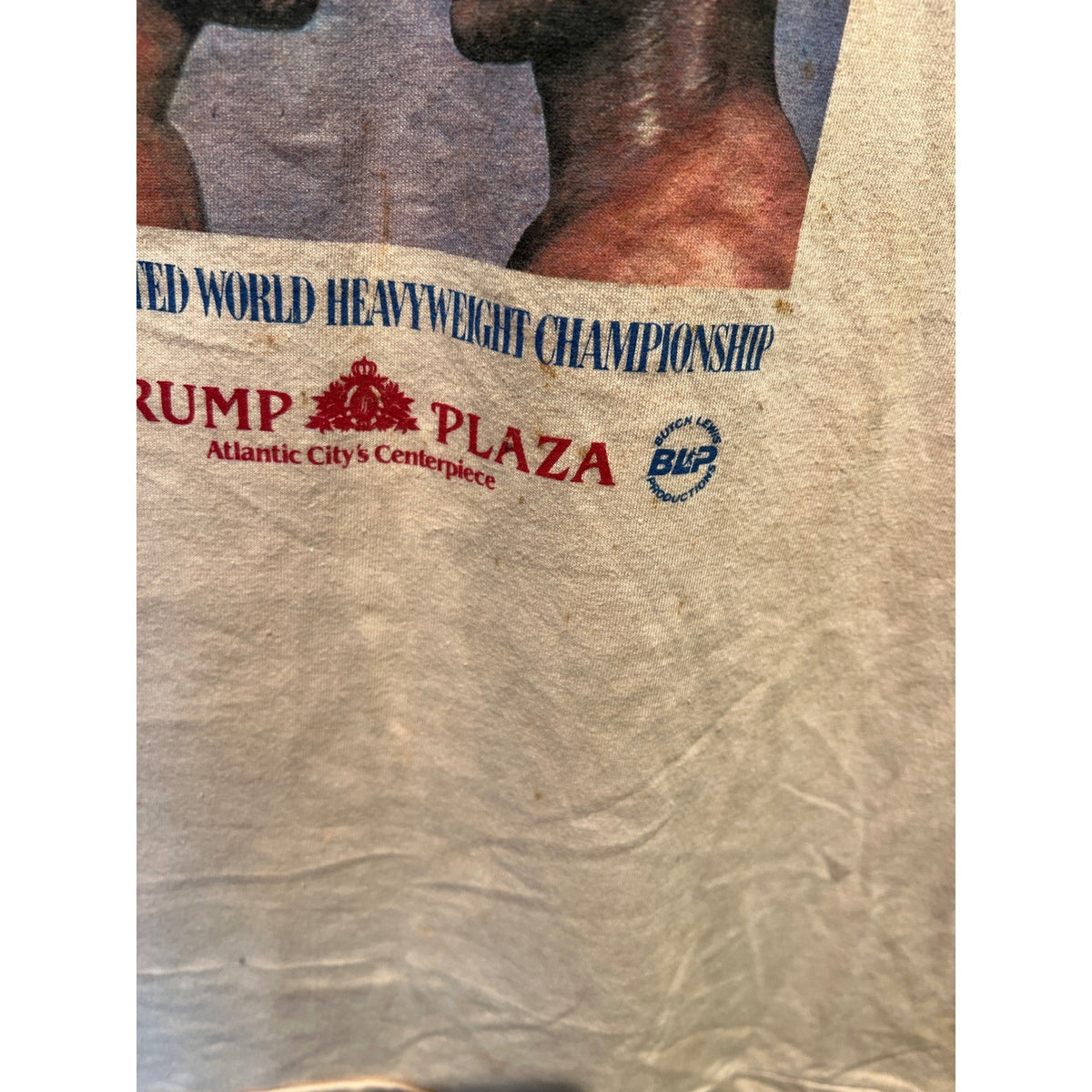 Vintage 1988 Mike Tyson vs Spinks Boxing T Shirt Hanes Single Stitch XL