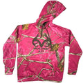 Realtree AP Pink Camo Hoodie Youth L/G 12-14 Polyester Blend Pullover