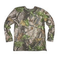 Realtree Hardwoods Camo Long Sleeve Pocket Tee Mens Medium Camouflage Shirt