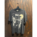 Vintage Pac-Man Arcade Game Graphic T-Shirt Faded Black Mens XL 27x21