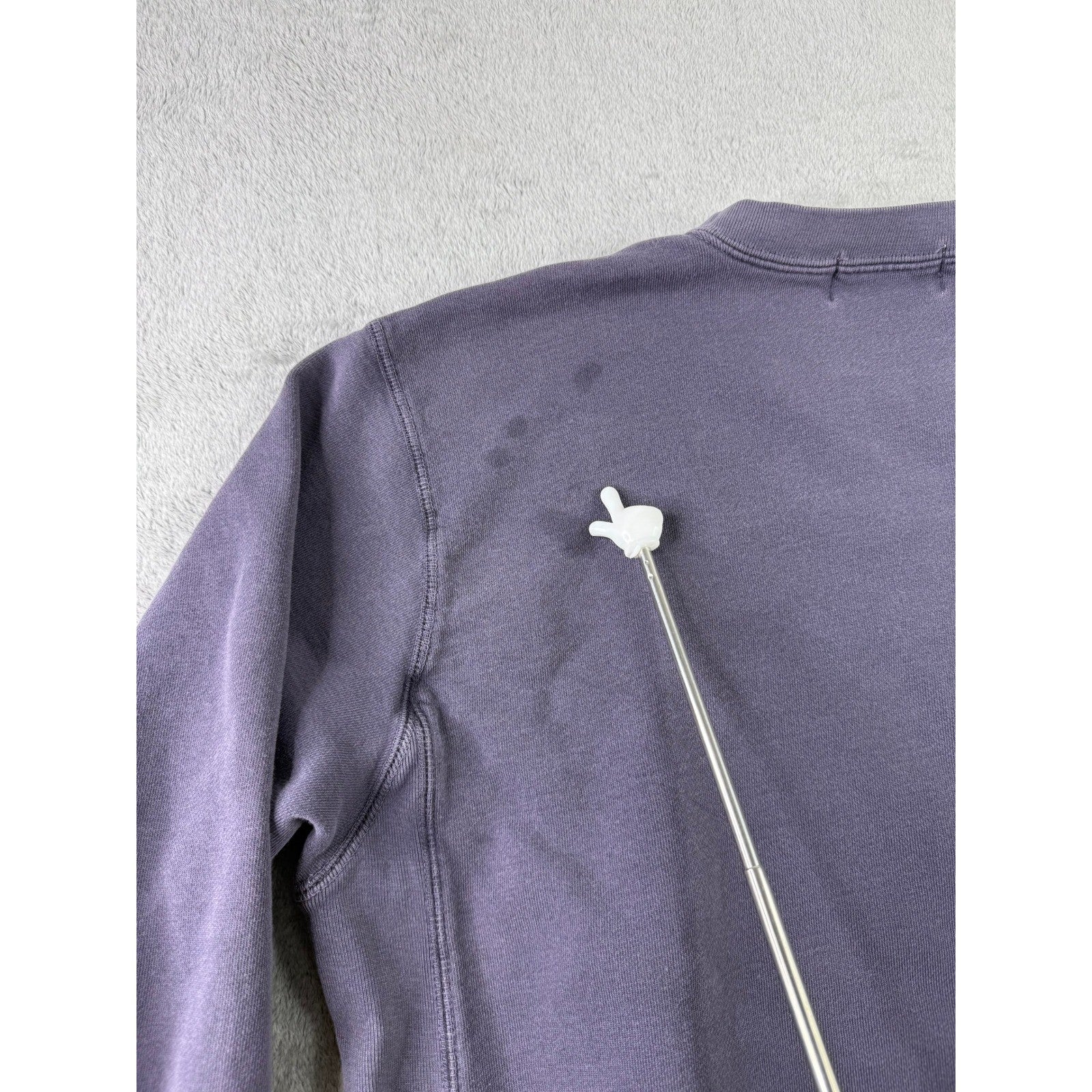 A Bathing Ape BAPE Mens Purple Crewneck Sweatshirt By Bathing Ape Size M