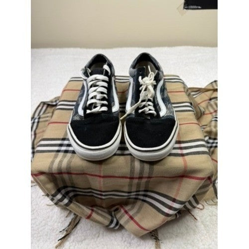 Vans Old Skool Tie Dye Suede Canvas Skate Shoes Men's Size 6.5